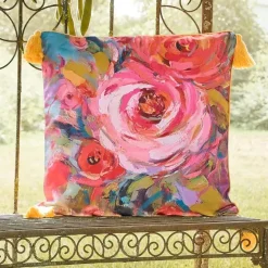 Outdoor Kissen Werner Voß Flowers LINEA 45×45 cm