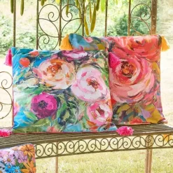 Outdoor Kissen Werner Voß Flowers MALIA 45×45 cm