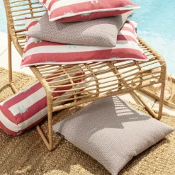 Outdoor Kissen wetterfest Magma ANTIGUA rot 45×45 cm