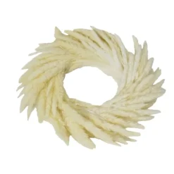 Pampasgras Deko Trockenblumenkranz natur Durchmesser 45 cm
