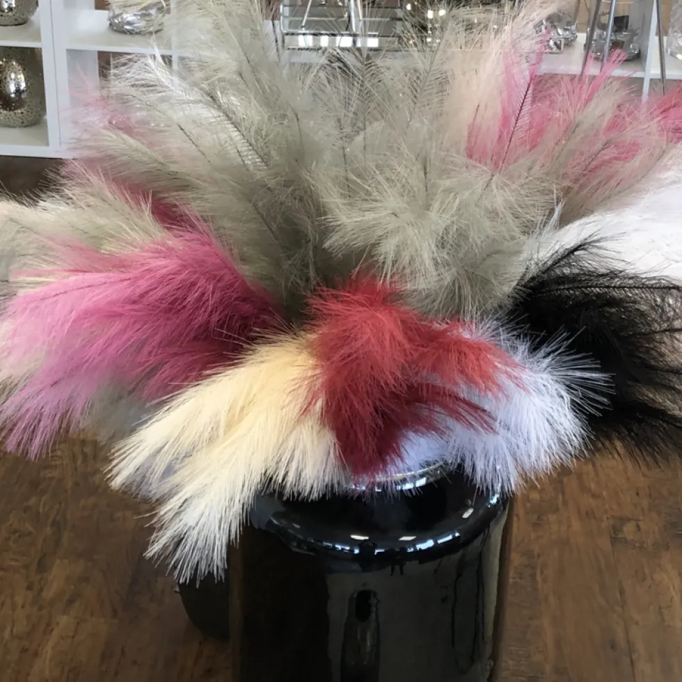 Pampasgras Kunstblume Deko pink GiftCompany Höhe 135 cm