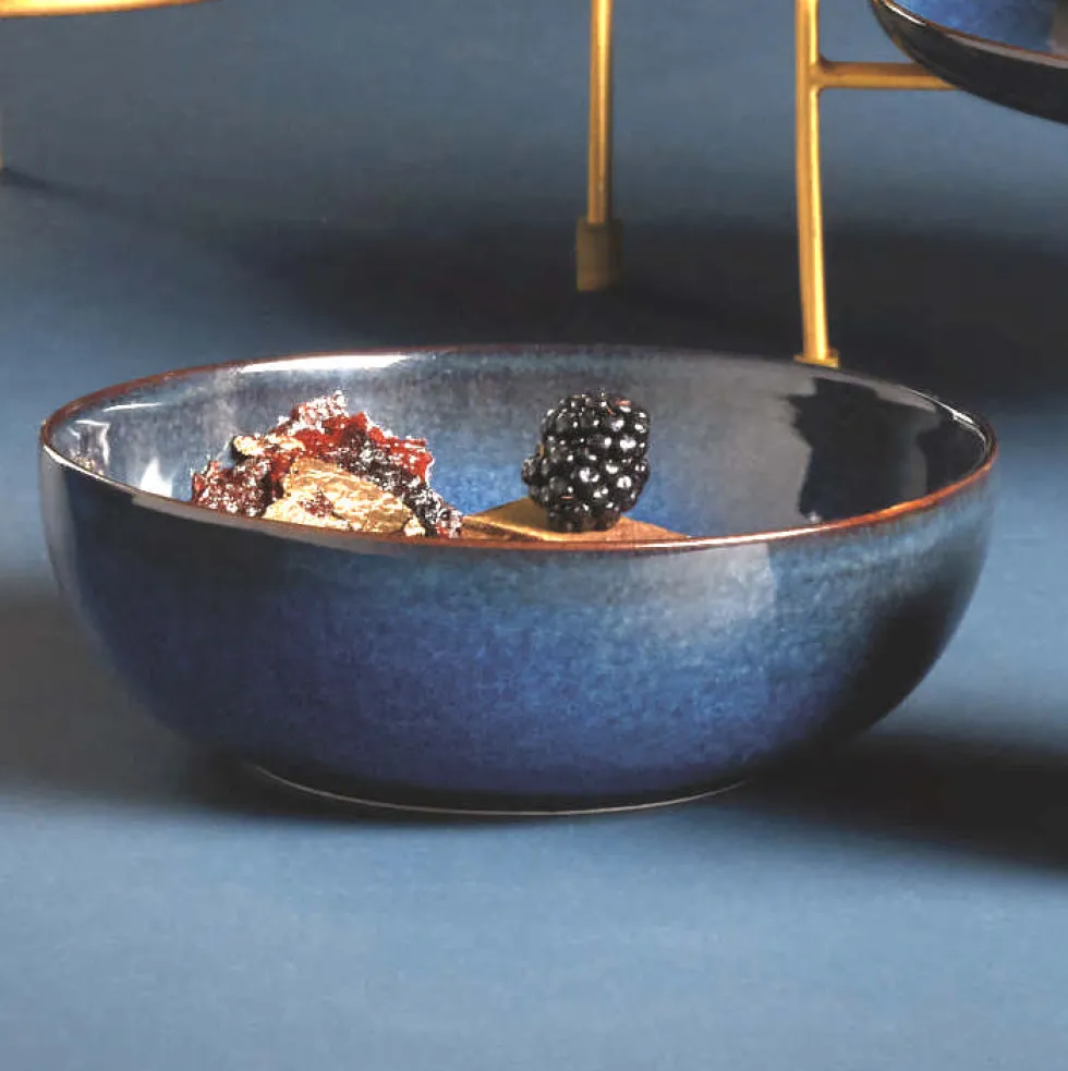 Pastateller tief blau ASA saisons blau midnight blue D 21 cm