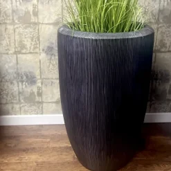 Pflanzkübel graphit Höhe 90 cm