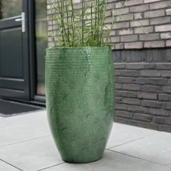 Pflanzkübel XXL Metall Thom thymian Höhe 88 cm