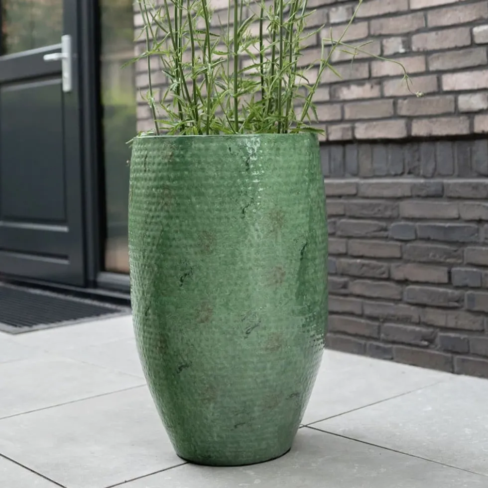 Pflanzkübel XXL Metall Thom thymian Höhe 88 cm