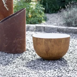 Pflanzschale Corinne rostbraun Durchmesser 42 cm