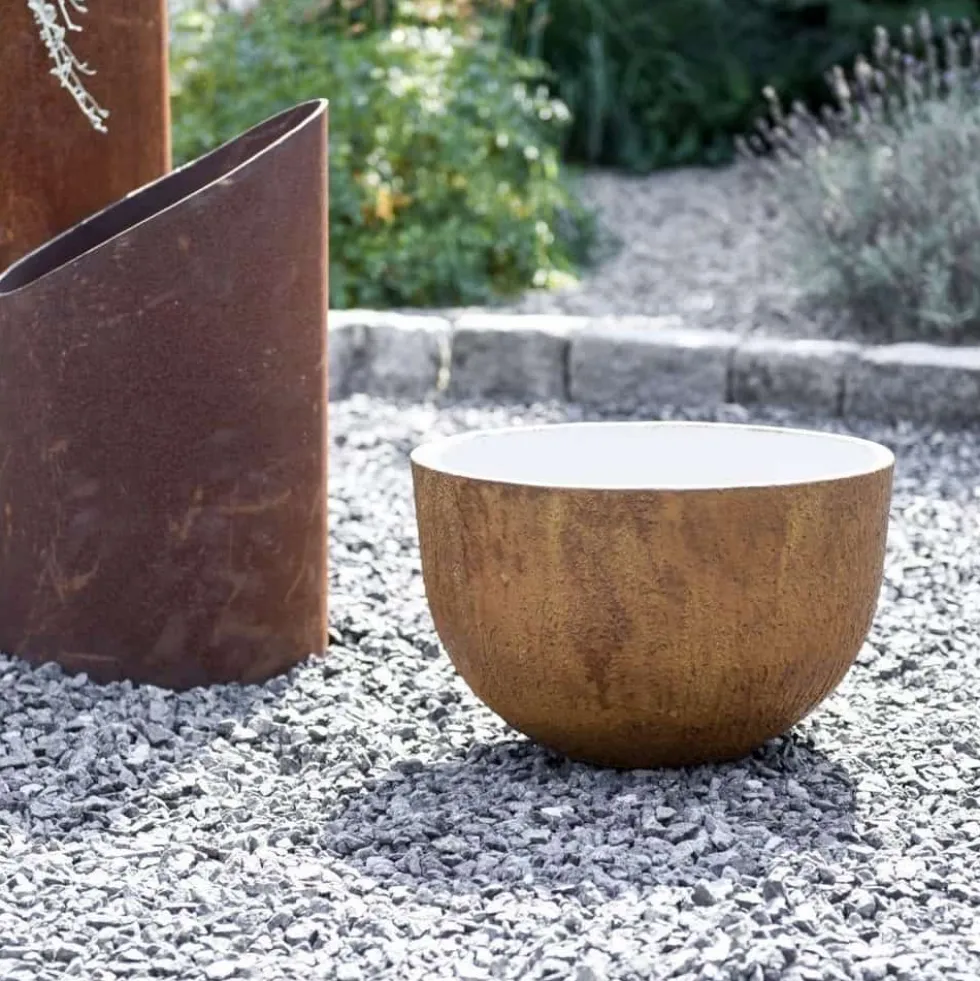 Pflanzschale Corinne rostbraun Durchmesser 42 cm