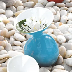 Porzellan Vase klein türkis Asa Lulu