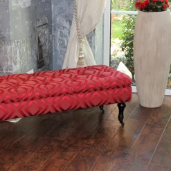 Récamière Hocker EDEN MATICO cranberry