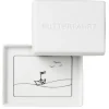 Räder Butterdose Porzellan weiß BUTTERFAHRT 14×11 cm