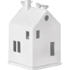 Räder Lichthaus mit Vögel Porzellan weiß VOGELHAUS H 13 cm
