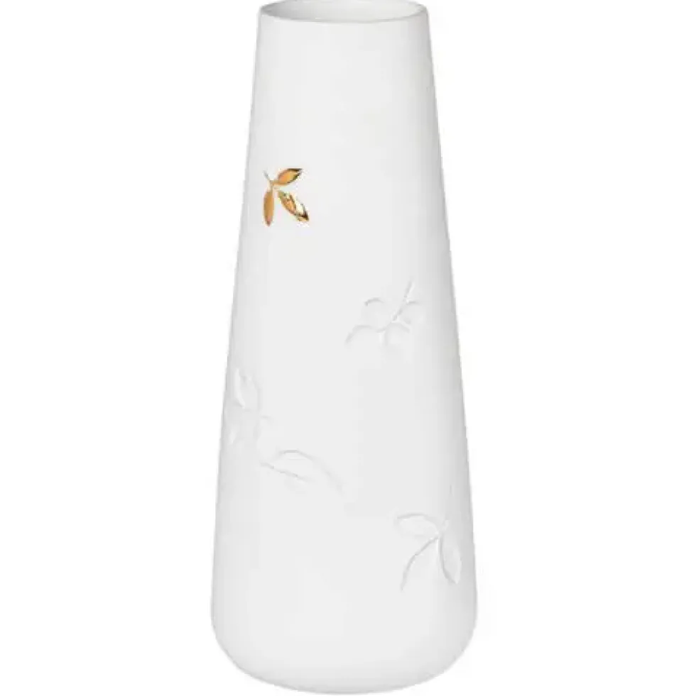 Räder Vase goldenes Blatt Living