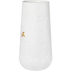 Räder Vase goldenes Blatt Living