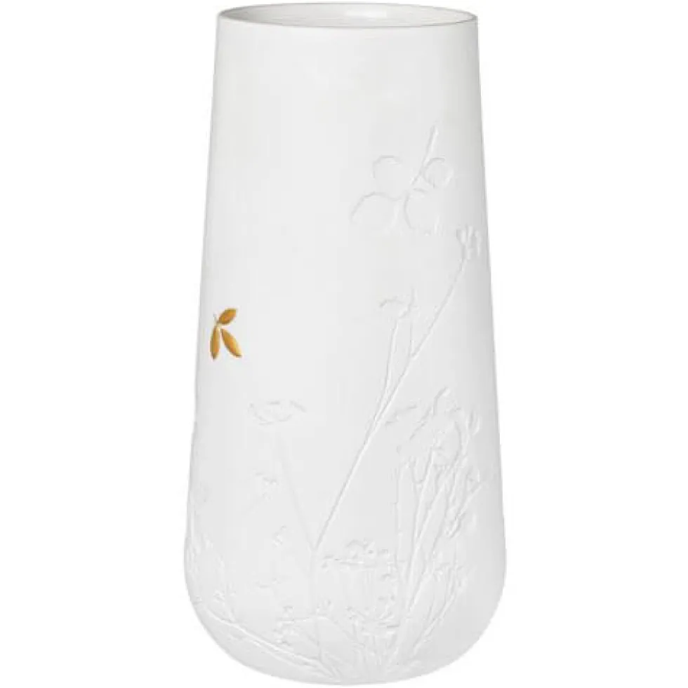 Räder Vase goldenes Blatt Living