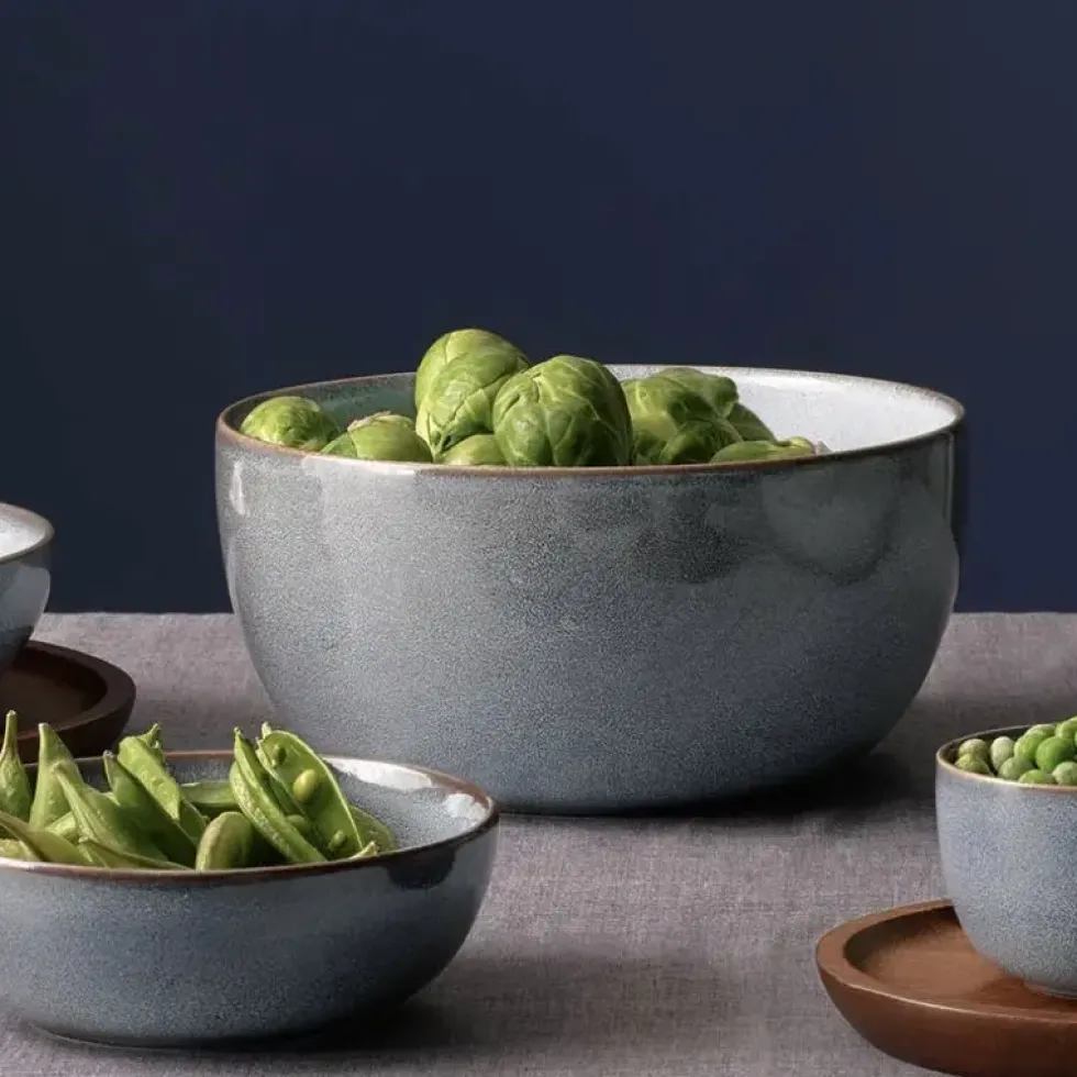 Salatschüssel Keramik ASA saisons denim