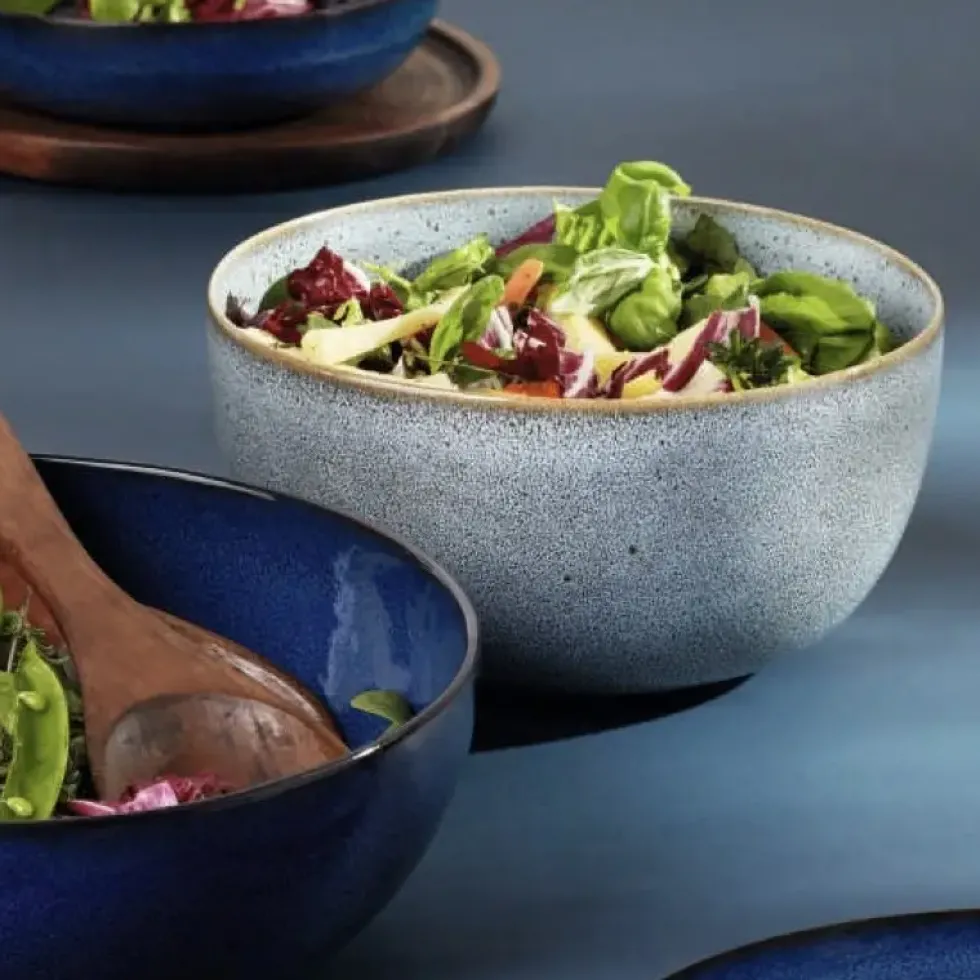 Salatschüssel Keramik ASA saisons denim