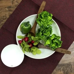 Salatschüssel Keramik ASA à table weiß D 30 cm