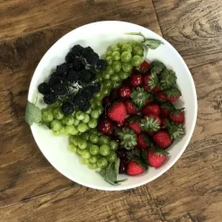 Salatschüssel Keramik ASA à table weiß D 30 cm