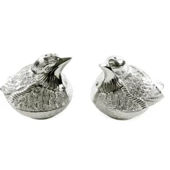 Salz und Pfefferstreuer silber Spatz Edzard
