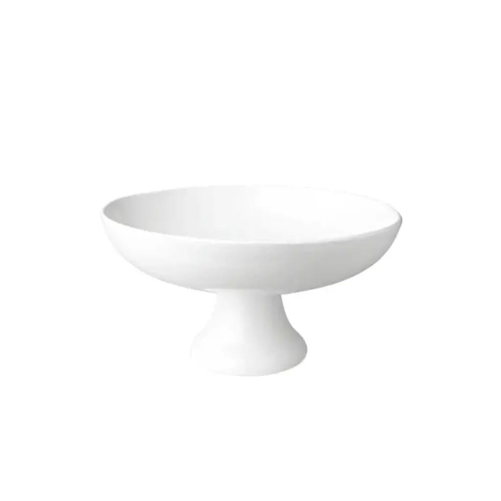 Schale mit Fuß ASA klein weiß Grande D 14 cm