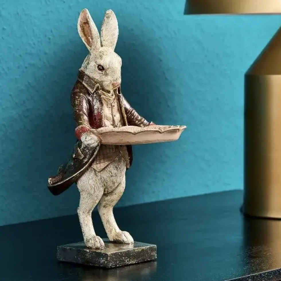 Schlüsselschale Hase Werner Voß Höhe 32 cm