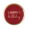 Schmuckablage Ringschale Glas Happy Birthday GiftCompany