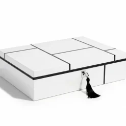 Schmuckkästchen Schmuckbox mit Streifen Tang GiftCompany