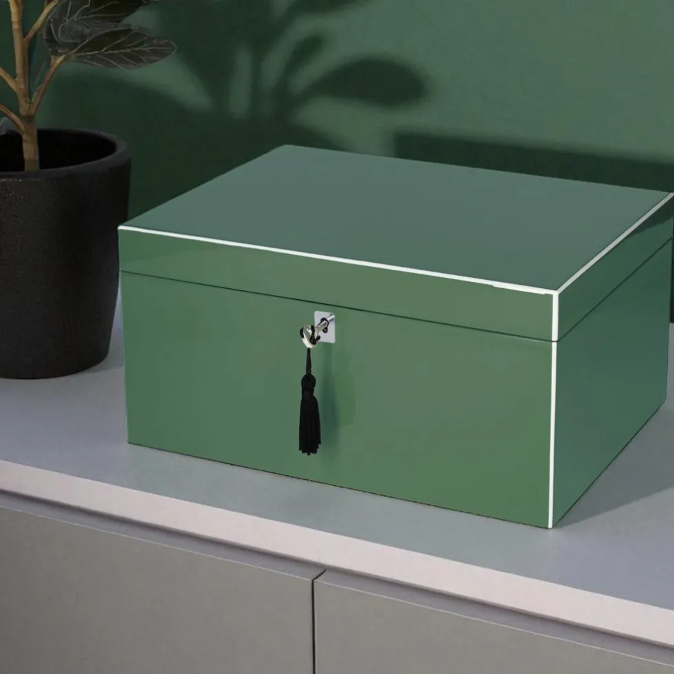 Schmuckkästchen Tang grün GiftCompany