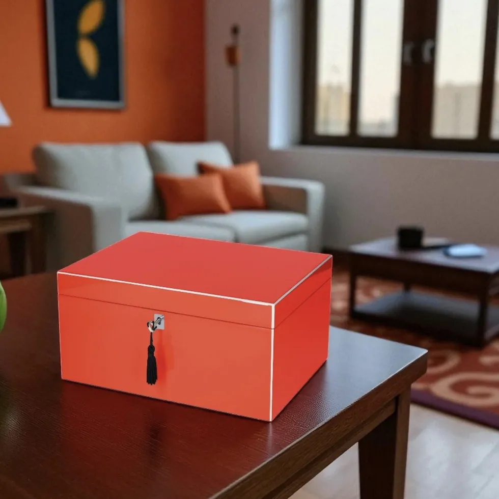 Schmuckkästchen Tang rot GiftCompany