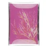 Schmuckschale Schmuckteller aus Glas Koralle GiftCompany 10×14 cm