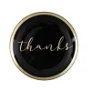 Schmuckschale Schmuckteller aus Glas Thanks GiftCompany