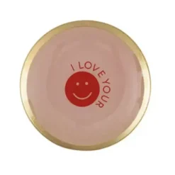 Schmuckschale Schmuckteller aus Glas Smile GiftCompany