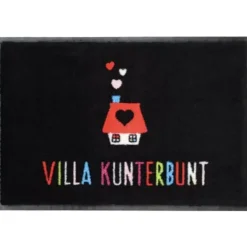 Schmutzfangmatte Fußmatte waschbar Villa Kunterbunt GiftCompany 50×75 cm