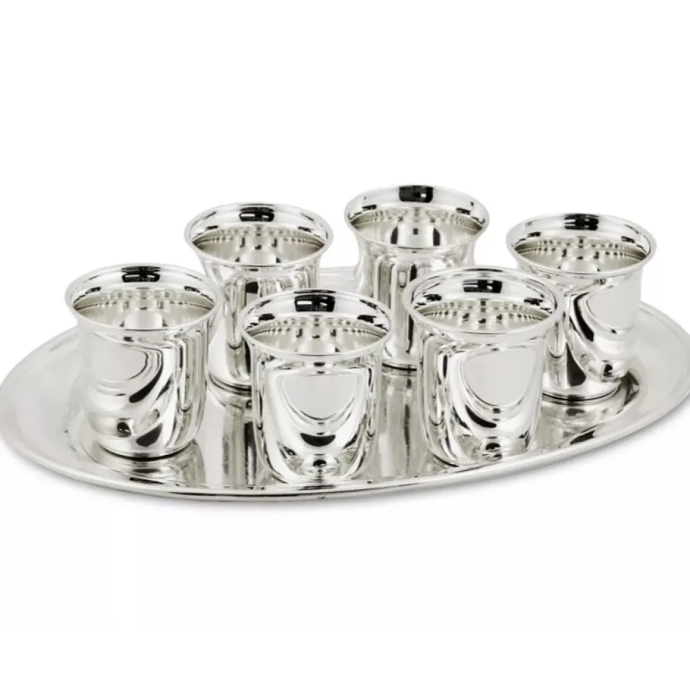 Schnapsset Edzard silber 7-teilig