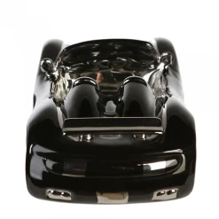 Schreibtisch Deko Cabrio schwarz silber