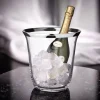 Sektkühler Glas TOBY Edzard Höhe 23 cm
