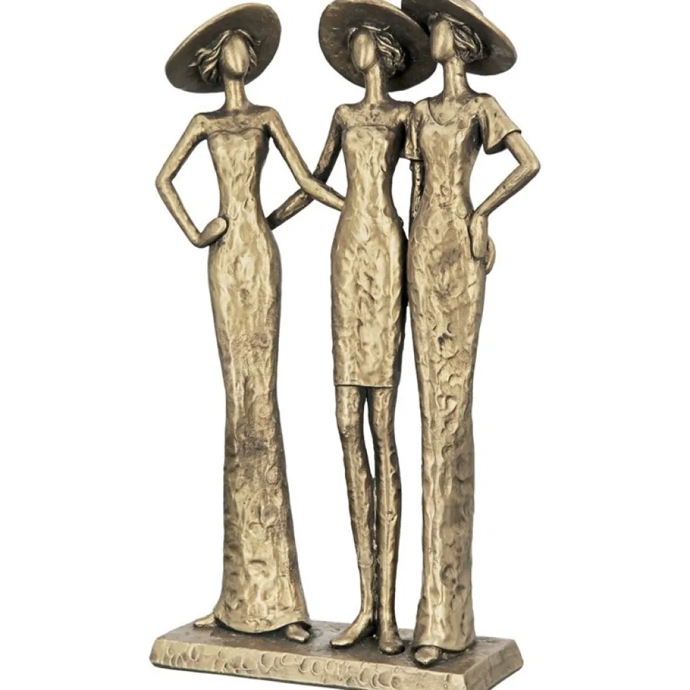 Skulptur Drei Divas Casablanca Höhe 30 cm