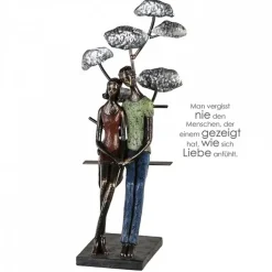 Skulptur Face Time Casablanca Höhe 41 cm