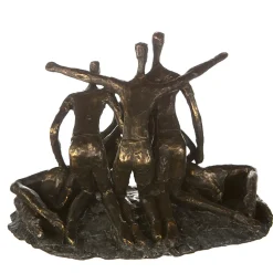 Skulptur Gruppenfoto Casablanca Höhe 21 cm