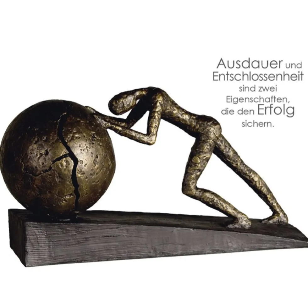 Skulptur Heavy Ball Casablanca Höhe 21 cm