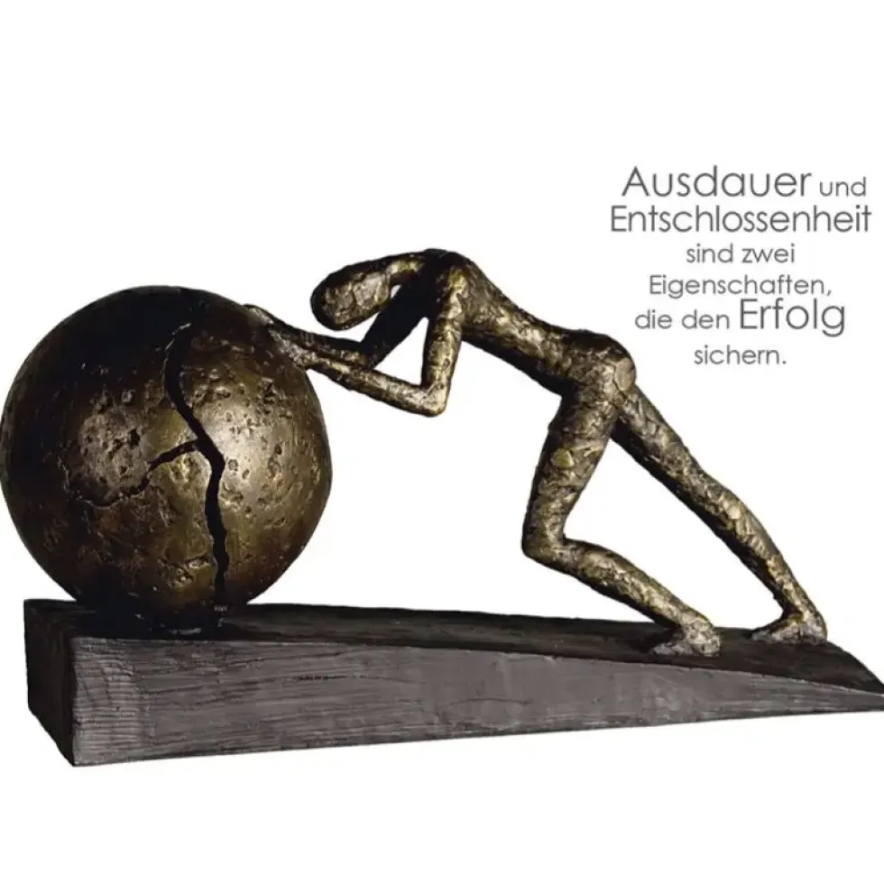 Skulptur Heavy Ball Casablanca Höhe 21 cm
