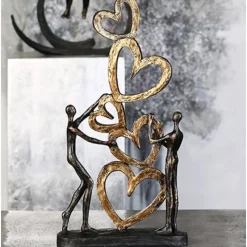 Skulptur Herz auf Herz Casablanca Höhe 41 cm