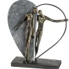 Skulptur Herzklopfen Casablanca Höhe 31 cm