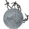 Skulptur Lifting Casablanca Höhe 35 cm