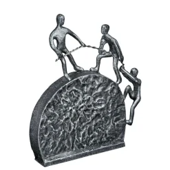 Skulptur Lifting Casablanca Höhe 35 cm