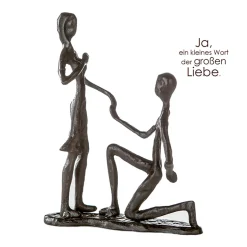 Skulptur Marry Me Casablanca Höhe 17 cm