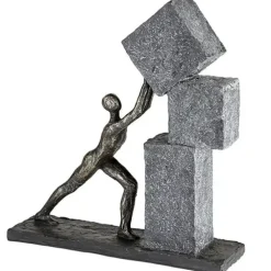 Skulptur Stacking Casablanca bronze Höhe 30 cm