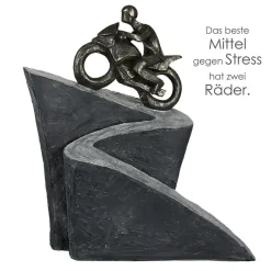 Skulptur UPHILL Casablanca Höhe 29 cm