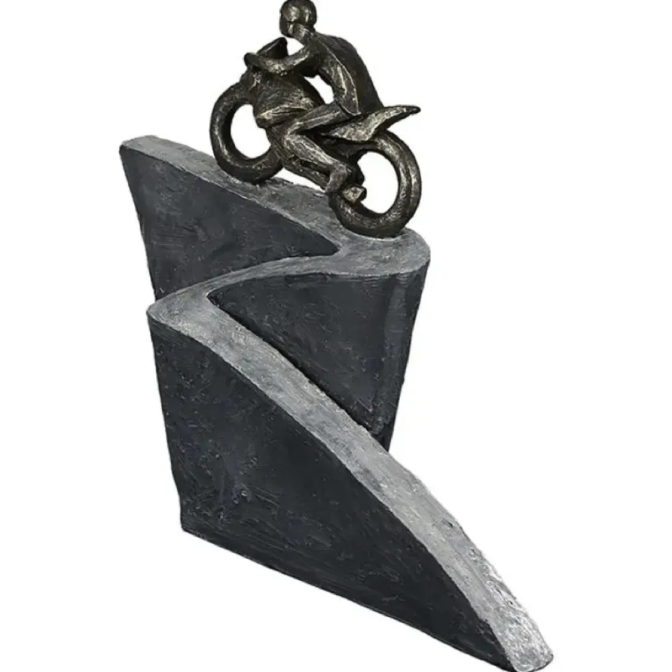 Skulptur UPHILL Casablanca Höhe 29 cm