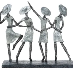 Skulptur Vier Ladys Casablanca Höhe 34 cm